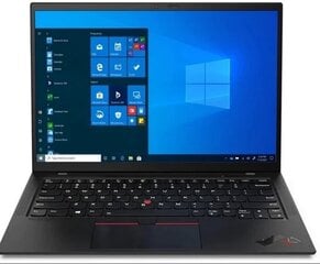 Lenovo ThinkPad X1 CARBON Gen 9 i5-1145G7 256GB SSD 16GB 14" WUXGA WIN10 Pro цена и информация | Ноутбуки | kaup24.ee