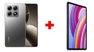 Xiaomi 14T 5G 12/256GB Titan Gray + Xiaomi Redmi Pad Pro 12.1 6GB/128GB Graphite Gray цена и информация | Мобильные телефоны | kaup24.ee