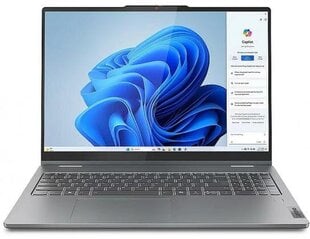 Lenovo 5 16AHP9 2-в-1 AMD Ryzen 7 8845HS 16GB 1TB SSD 16"WUXGA ТАЧ WIN11 цена и информация | Ноутбуки | kaup24.ee