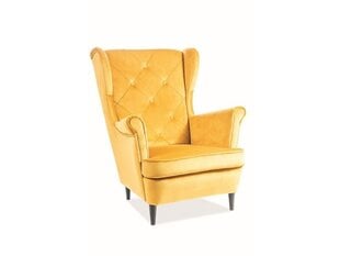 Кресло Signal Meble Lady, желтое цена и информация | Кресла в гостиную | kaup24.ee
