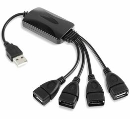 4-pordiline usb-jaotur цена и информация | Адаптеры и USB-hub | kaup24.ee