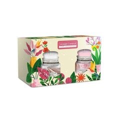 Yankee Candle Sugared Blossom - Duvet Day küünla kinkekomplekt 2 x 104 g hind ja info | Küünlad, küünlajalad | kaup24.ee