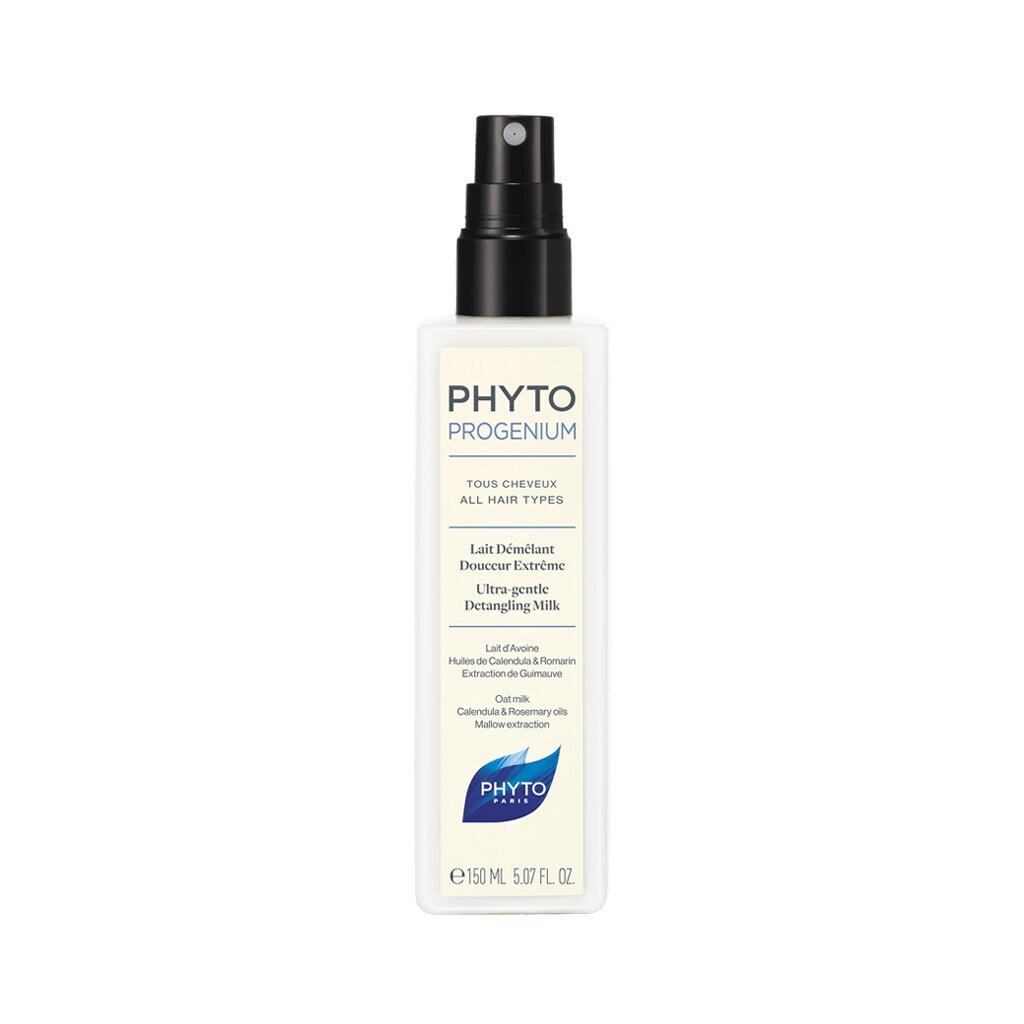 Juuksepiim kammimise hõlbustamiseks Phyto PhytoProgenium Ultra-Gentle Detangling Milk 150 ml цена и информация | Maskid, õlid, seerumid | kaup24.ee