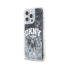 DKNY Liquid Glitters W/Arch Logo iPhone 14 Pro Max (6,7″) - Must hind ja info | Telefoni kaaned, ümbrised | kaup24.ee