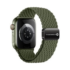 FORCELL F-DESIGN для Apple Watch 38/40/41 mm – Темно-оливковый цена и информация | Аксессуары для смарт-часов и браслетов | kaup24.ee