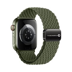 FORCELL F-DESIGN для Apple Watch 42/44/45/49 mm – Темно-оливковый цена и информация | Аксессуары для смарт-часов и браслетов | kaup24.ee