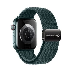 FORCELL F-DESIGN для Apple Watch 38/40/41 mm – Rainforest green цена и информация | Аксессуары для смарт-часов и браслетов | kaup24.ee