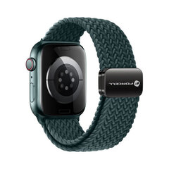 FORCELL F-DESIGN для Apple Watch 42/44/45/49 mm – Rainforest green цена и информация | Аксессуары для смарт-часов и браслетов | kaup24.ee