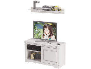 ТВ столик Notio Living Candice, белый цена и информация | Тумбы под телевизор | kaup24.ee