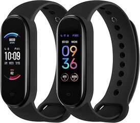 Xiaomi Mi Band 5/6-ga ühilduv rihm, klassikaline ja värviline pehmest silikoonist asenduskäevõru Amazfit Band 5 jaoks. hind ja info | Nutikellade ja nutivõrude tarvikud | kaup24.ee