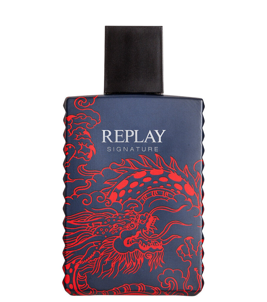 Tualettvesi Replay Signature Red Dragon EDT meestele 50 ml цена и информация | Meeste parfüümid | kaup24.ee