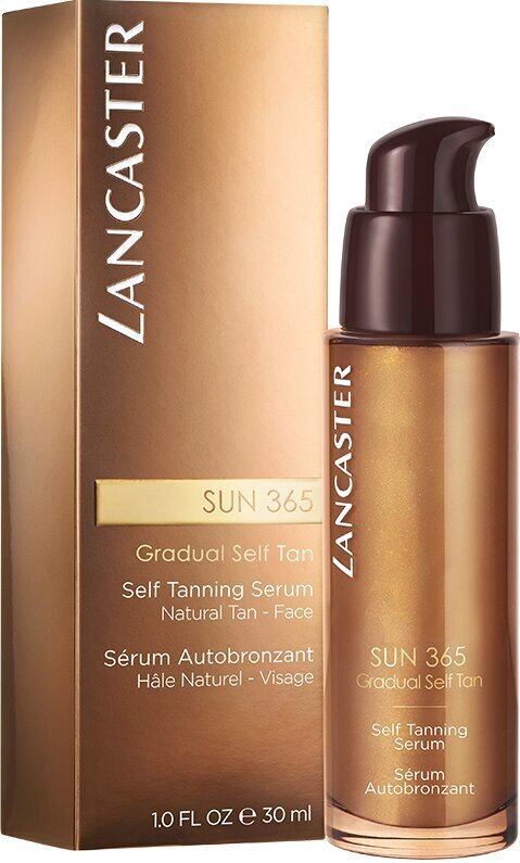 Isepruunistav näoseerum Lancaster Self Tan Serum Gradual 30 ml hind ja info | Isepruunistavad kreemid | kaup24.ee