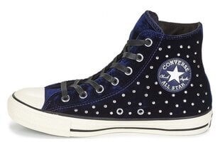 Naiste kingad Converse Chuck Taylor Ctas veluurne trenažöörid tumesinine 558993C hind ja info | Naiste kingad | kaup24.ee