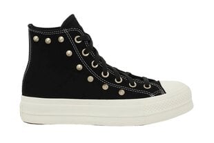 Naiste Converse Ctas Hi nahast kingad must A04271C цена и информация | Женские туфли | kaup24.ee