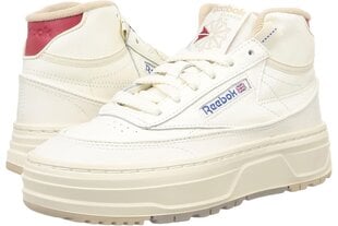 Naiste Reebok Club C Geo Mid tossud nahast kõrged GZ4935 цена и информация | Женские туфли | kaup24.ee