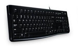 Logitech K120 цена и информация | Клавиатура с игровой мышью 3GO COMBODRILEW2 USB ES | kaup24.ee