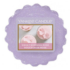 Lõhnavaha Yankee Candle Sweet Morning Rose, 22 g hind ja info | Küünlad, küünlajalad | kaup24.ee