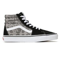 Unisex jalatsid Vans Sk8-Hi trennid kõrge must prindiga VN0005U9BGJ1 цена и информация | Кроссовки для мужчин | kaup24.ee