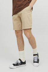 Riidest šortsid Jack &amp; Jones 12206889DUNE-XL hind ja info | Meeste lühikesed püksid | kaup24.ee