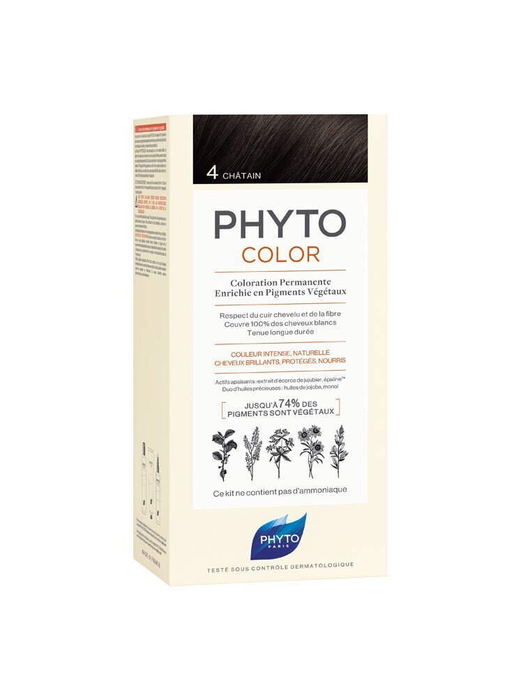 Juuksevärv Phyto Color Nr.4.0 hind ja info | Juuksevärvid | kaup24.ee