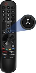 Для удаленной замены LG TV, для всех 2019-2023 LG Remote Control для LG Smart TV, для LG Magic Remote MR22/23GA с функцией голоса и уколов. Для LG TV ThinQ OLED WebOS UHD 4K. цена и информация | Аксессуары для Smart TV | kaup24.ee