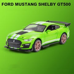 1:32 Superauto Mustang Shelby GT350 automudel sulamist tagasitõmmatav laste mänguauto 4 avatud uksega laste kingitused GT500 hind ja info | Mudelautode kollektsioneerimine | kaup24.ee