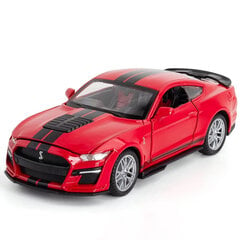 1:32 Superauto Mustang Shelby GT350 automudel sulamist tagasitõmmatav laste mänguauto 4 avatud uksega laste kingitused GT500 hind ja info | Mudelautode kollektsioneerimine | kaup24.ee