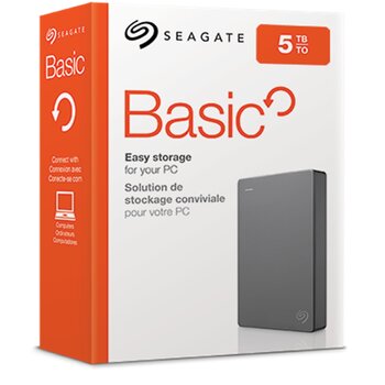 Seagate Basic, 2.5'', 5TB, USB 3.0 цена и информация | Жёсткие диски (SSD, HDD) | kaup24.ee