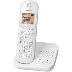 Panasonic telefon KX-TGC420GW valge цена и информация | Стационарные телефоны | kaup24.ee