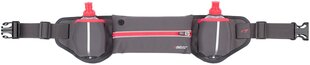 Ремень для бега с карманом Avento 21PF, серый/красный цена и информация | Эспандеры, петли, ремни для тренировок | kaup24.ee