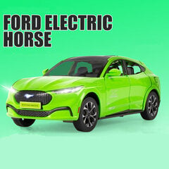 1:24 Mustang Electric Horse Mach-E sportauto mudeli sulamist survevalu uus energia helivalgus mudel sõiduki mänguasi poistele kingitused hind ja info | Mudelautode kollektsioneerimine | kaup24.ee