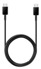 Samsung EP-DG977BBE USB-C -> USB-C кабель 1м, черный цена и информация | Borofone 43757-uniw | kaup24.ee