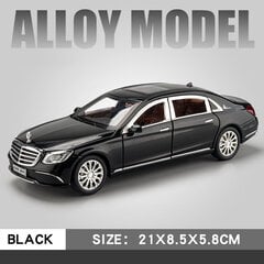 1:24 Mercedes E300l E-klassi sulamist mudelauto, survevalu metallkollektsioon, sõidukite mänguasi mudel, heli ja valgus lastele mänguautode kingitused цена и информация | Коллекционные модели автомобилей | kaup24.ee