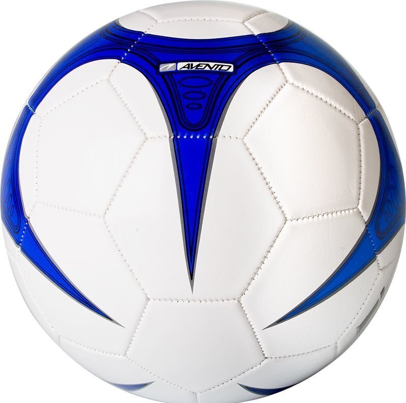 Jalgpalli pall Avento Warp Speeder, suurus 5, valge/hall, suurus 5, valge/sinine hind ja info | Jalgpalli pallid | kaup24.ee