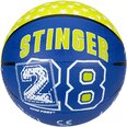 Баскетбольный мяч NewPort 16GA, размер 3, синий