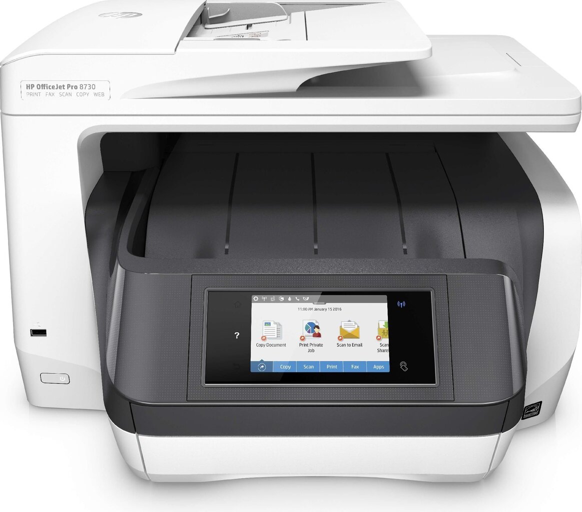 HP OfficeJet Pro 8730 All-in-One Printer цена и информация | Printerid | kaup24.ee