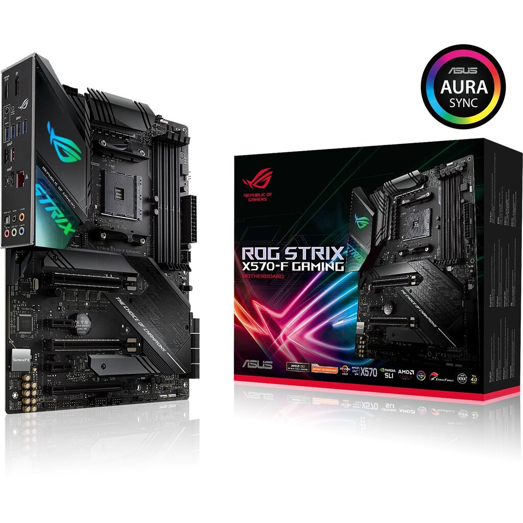 ASUS ROG STRIX X570-F Gaming Retail hind ja info | Emaplaadid | kaup24.ee