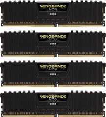 Corsair CMK128GX4M4A2666C16 цена и информация | Оперативная память (RAM) | kaup24.ee