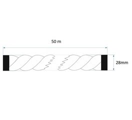 Džuutköis 28mm 50 meetrit hind ja info | Aiatööriistad | kaup24.ee