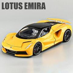 1:24 Lotus Evija Supercar Alloy Die Castle Mänguauto mudel Heli ja valgus Laste Mänguasjade Kollektsionäärid Sünnipäevakingitus hind ja info | Mudelautode kollektsioneerimine | kaup24.ee