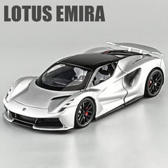 1:24 Lotus Evija Supercar Alloy Die Castle Mänguauto mudel Heli ja valgus Laste Mänguasjade Kollektsionäärid Sünnipäevakingitus hind ja info | Mudelautode kollektsioneerimine | kaup24.ee