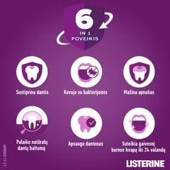 Жидкость для полоскания рта Listerine Total Care 6 в 1 1000 мл цена и информация | Для ухода за зубами | kaup24.ee