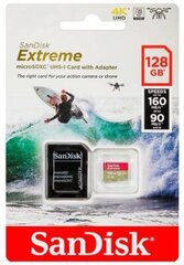 Sandisk MicroSDXC 128GB (+ адаптер SD) цена и информация | Карты памяти | kaup24.ee