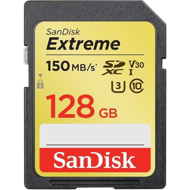 SanDisk Extreme MicroSDXC 128GB hind ja info | Fotoaparaatide mälukaardid | kaup24.ee