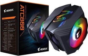 Вентилятор в корпусе Gigabyte ATC800 RGB (Ø 12 cm) цена и информация | Кулеры для процессоров | kaup24.ee