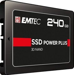 SSD ketas Emtec X150 240GB 2,5" ECSSD240GX150 hind ja info | EMTEC Arvutid ja IT- tehnika | kaup24.ee