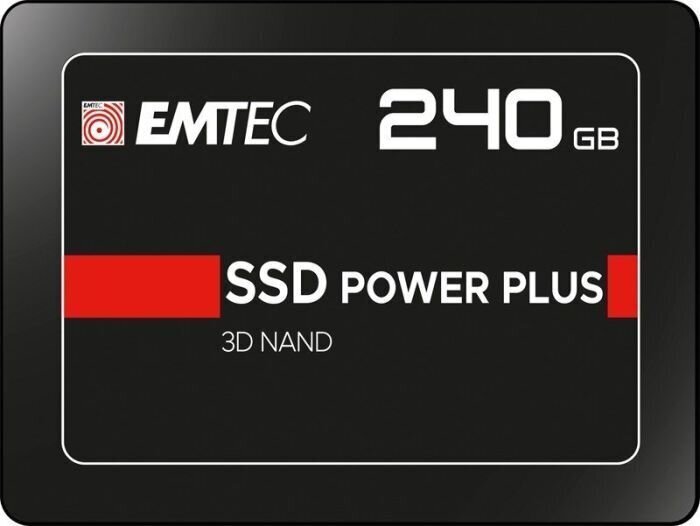 SSD ketas Emtec X150 240GB 2,5" ECSSD240GX150 цена и информация | Sisemised kõvakettad (HDD, SSD, Hybrid) | kaup24.ee