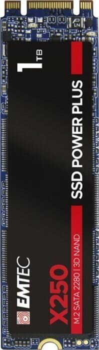 Emtec X250 Power Plus (ECSSD1TX250) цена и информация | Sisemised kõvakettad (HDD, SSD, Hybrid) | kaup24.ee