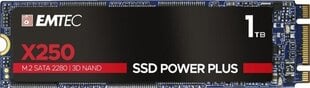 Emtec X250 Power Plus (ECSSD1TX250) цена и информация | Внутренние жёсткие диски (HDD, SSD, Hybrid) | kaup24.ee