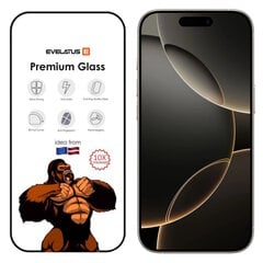 Evelatus Corning Gorilla Ultra 10x ülitugev 3D-klaas Apple iPhone 16 Pro hind ja info | Ekraani kaitsekiled | kaup24.ee